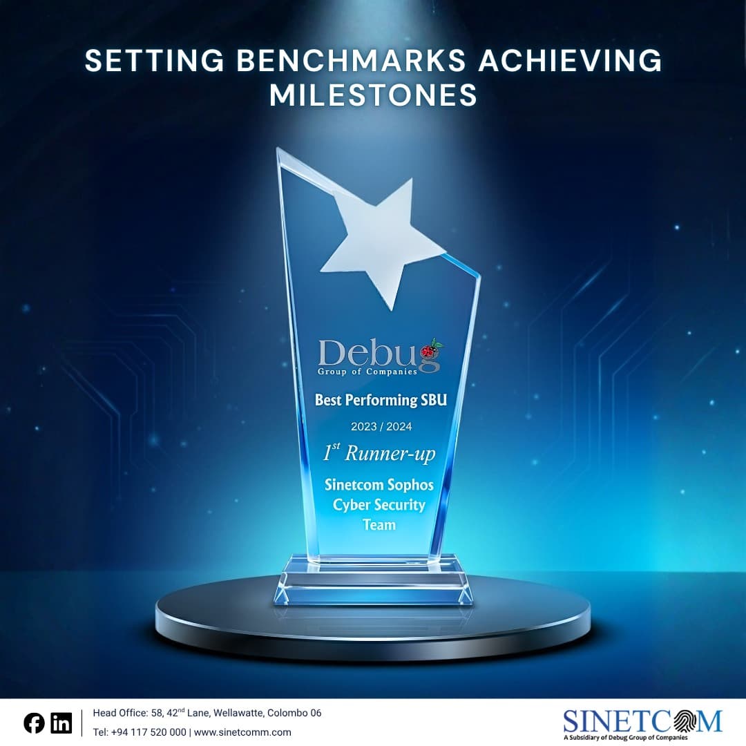 1st Runner-up: Best Performing SBU (2023/2024) – Debug Group of Companies